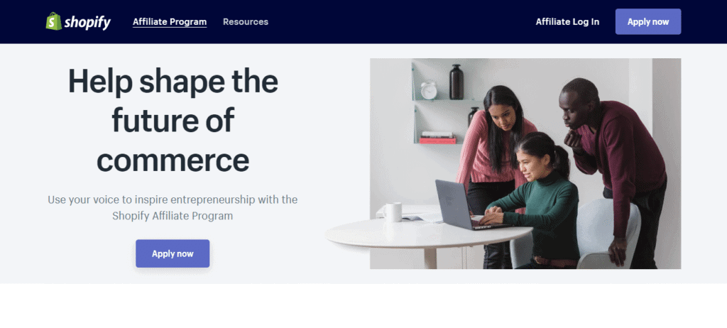 Shopify Affiliate Marketing Program