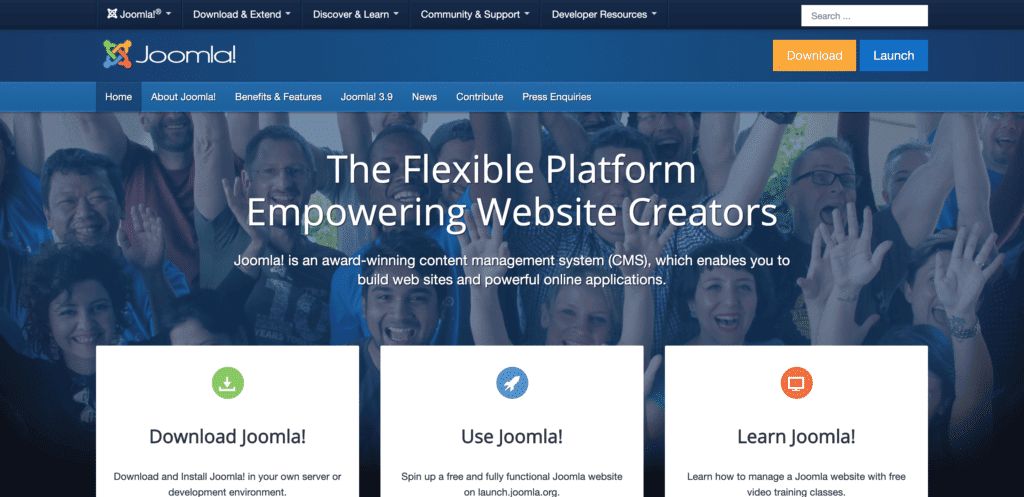 Joomla com