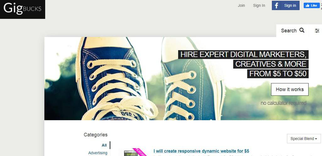 website like Fiverr