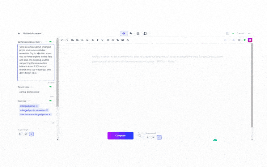 Composing with Freeform GIF