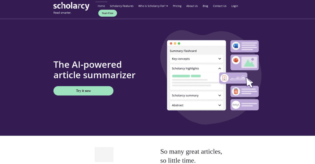 scholarcy
