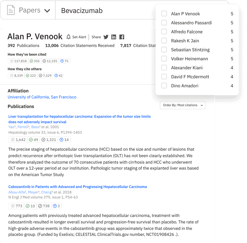 discover essential information of manuscript with scite ai