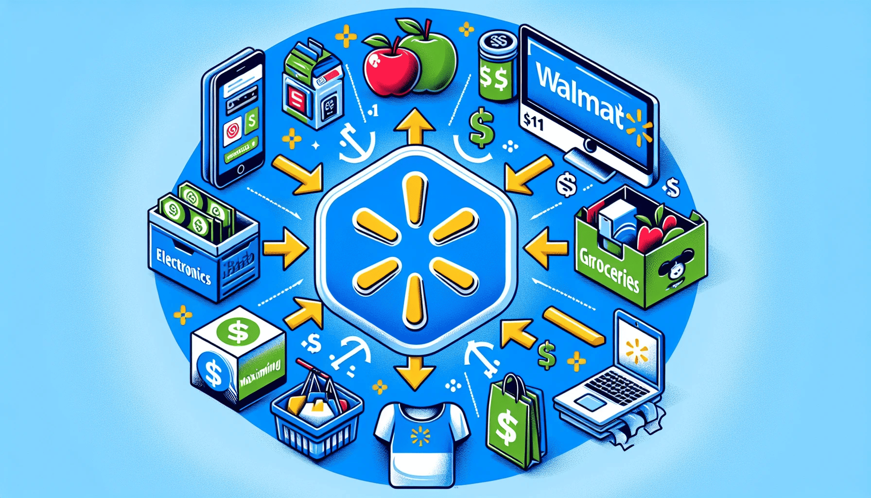 Illustration of targeting popular categories for Walmart affiliate program